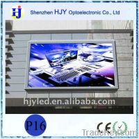 Sell P16 outdoor  led display screen