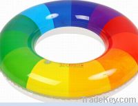 PVC inflatable swimming ring life ring water toys