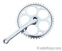 Sell bicycle chainwheel and crank