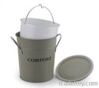 Sell Compost Bucket with Lid and Plastic Bucket Inside / Compost Bin