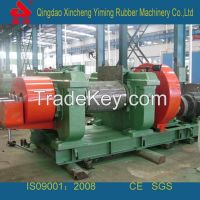 rubber crushing machine, rubber cracker mill, waste tire reycling machine