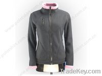 Men's fashional fleece with pockets  and zipper