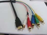 Sell RCA TO HDMI, HDMI TO 5RCA CABLE
