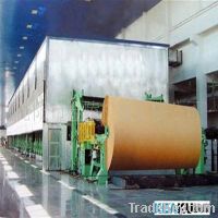 1575mm double-dryer can and double cylinder mould corrugating paper ma