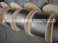 Sell Stainless Steel Cable 1X7, 1X19, 7X7, 7X19