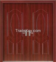 eco friendly interior double swing wooden door