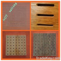 Sell wood perforated wall panels