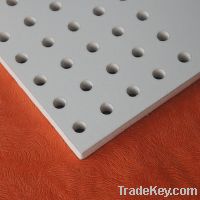Sell 600X600X10mm perforated gypsum ceiling tiles