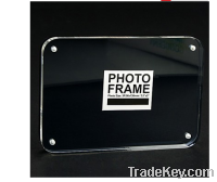 2012 magnetic crystal transparent desktop acrylic photo frame