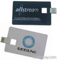 Sell Credit Card USB Flash Drive