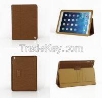 Flip PU Leather Case Cover For Ipad Air 2 tablet PC with kickstand