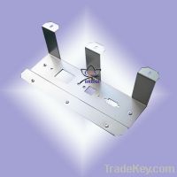 CNC machined bending steel wall support bracket