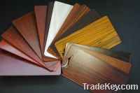 Sell aluminum profiles with wood effect