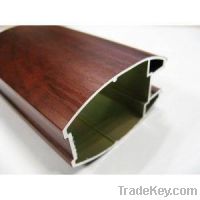 Sell aluminum profiles with wood surface