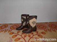kilim boots for lady