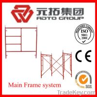 Sell Pregalvanized h frame/main frame scaffolding