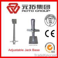Sell adjsutable scaffolding screw jack base
