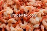 peeled shrimps