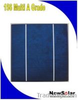 156 Multi 2BB A grade 15.6% solar cell