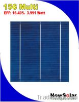 Sell 156 multi 16.4% solar cells