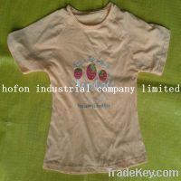 Sell  Grade A used clothes, fashion women's T-shirt