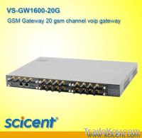 Sell gsm gateway 20 gsm channel voip gateway