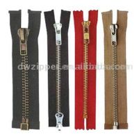 Sell 3# & 4# Antique Brass Zippers