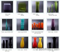 Sell colored glass vase