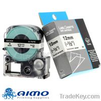 Sell Lable tape black on white compatible for SS12KW