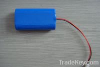 Sell 18650 Rechargeable Lithium Battery 3.7v, 7.4 & 14.8v