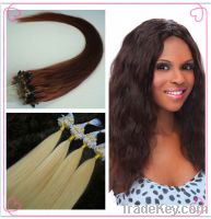 2013 new trend Top quality micro loop ring remy hair