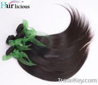 Hairlicous straight peruvian virgin unprocessed hair extensions