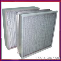 High temperature hepa air filter