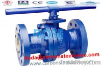 Sell Cast steel flanged RF RTJ FF floating ball valve