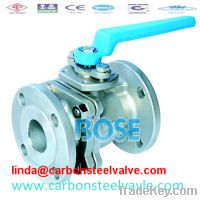 Sell A351 CF8 CF8M CF3 CF3M flanged floating ball valve