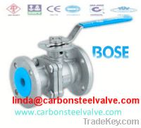 Sell Stainless steel flanged RF RTJ FF floating ball valve/