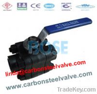Sell Forged steel SW BW NPT ball valve 800LB 2500LB