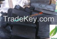 Sparkless smokeless odorless hardwood charcoal