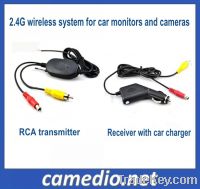2.4GHZ DVD wireless system with car charger