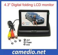 4.3inch digital  folding car LCD monitor M430B