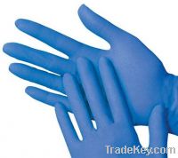 Sell nitrile latex examination glove