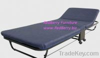 Metal folding bed