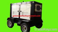 Sell Trailer diesel generator, portable diesel generator