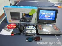 Sell 11.8 Inch Portable DVD Player, Resolution:800x480, TV, Game function