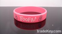 Sell Custom logo printed silicon bracelet