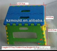 Sell second hand plastic folable children stool injection mould