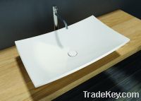 Sell Awesome Countertop Solid Surface Bathroom Basins PB2008