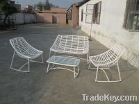 Sell white rattan  patio furniture