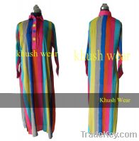 Sell traditional colorful long kurti for jeans.