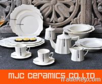 Sell Wholesale round Hotel Ceramic Dinnerware sets restaurant Porcelai